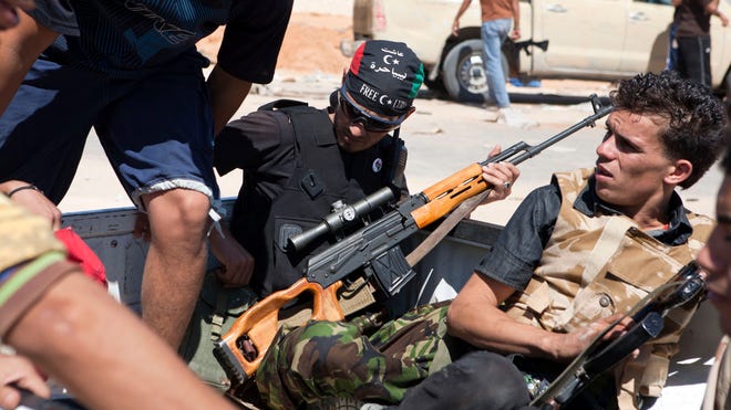 Libyan rebels_081311